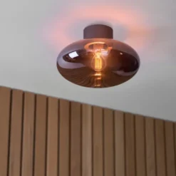 Leana plafond taklampe 25cm brun