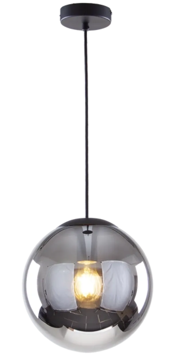 Leana taklampe 25cm sort