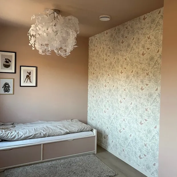 Leavy plafond taklampe 70cm hvit