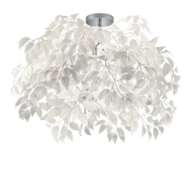 Leavy plafond taklampe 70cm hvit