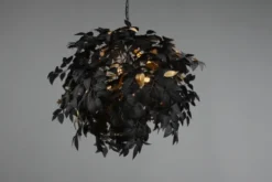 Leavy taklampe 70cm sort