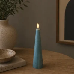 LED Cone kubbelys 21,5cm blå