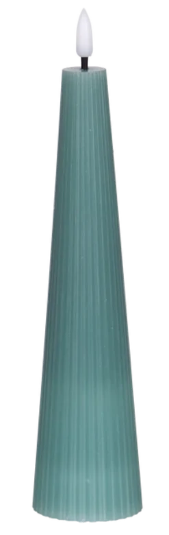 LED Cone kubbelys 21,5cm blå