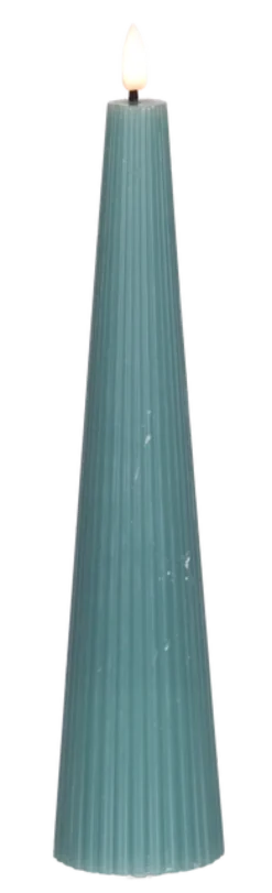 LED Cone kubbelys 27,5cm blå