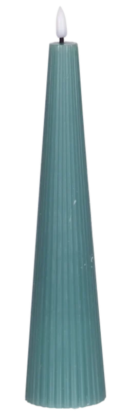 LED Cone kubbelys 27,5cm blå