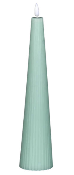 LED Cone kubbelys 27,5cm lys blå