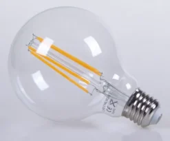 LED E27 globe 8cm dimbar 400lm 4W klar