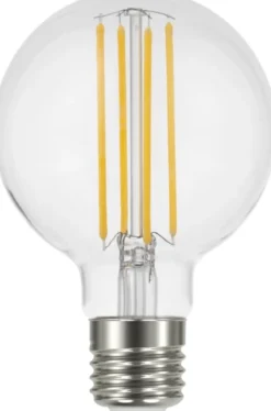 LED E27 globe 8cm dimbar 4,8W klar