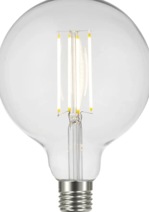 LED E27 globe 12,cm dimbar 4W klar