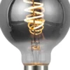 LED E27 globe 8cm dimbar 4W 100lm smoke