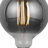 LED E27 globe 12,5cm dimbar 4W 150lm smoke