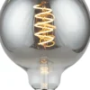 LED E27 globe 12,5cm dimbar 4W 130lm smoke