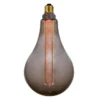 LED E27 globe dekorpære 16,5cm dimbar 5W smoke