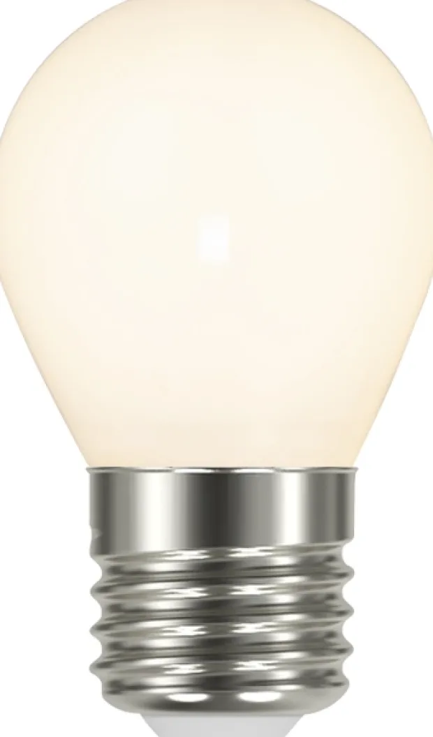 LED E27 krone dimbar 4W hvit