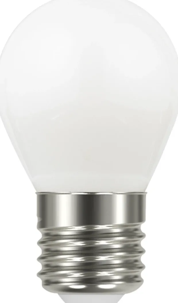LED E27 krone dimbar 4W hvit