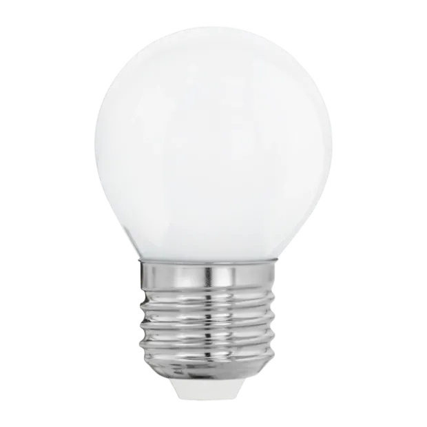 LED E27 krone dimbar 4W 360lm hvit