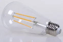 LED E27 lanterne dimbar 4W 400lm klar