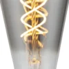 LED E27 lanterne dimbar 4W 130lm smoke
