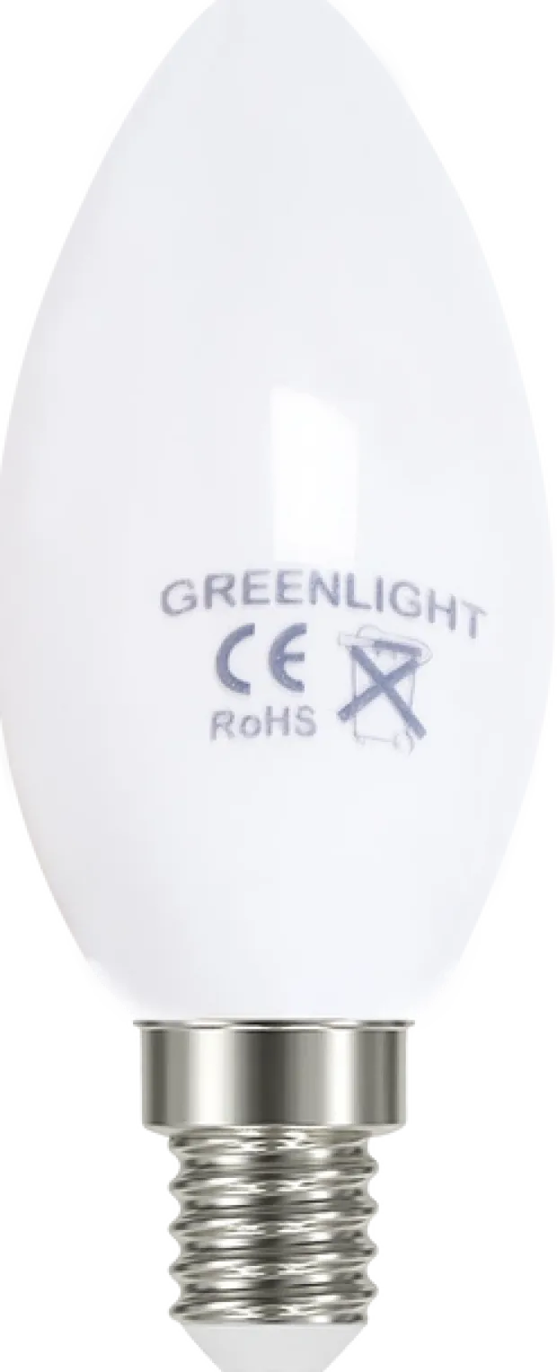 LED E14 mignon dimbar 4W hvit