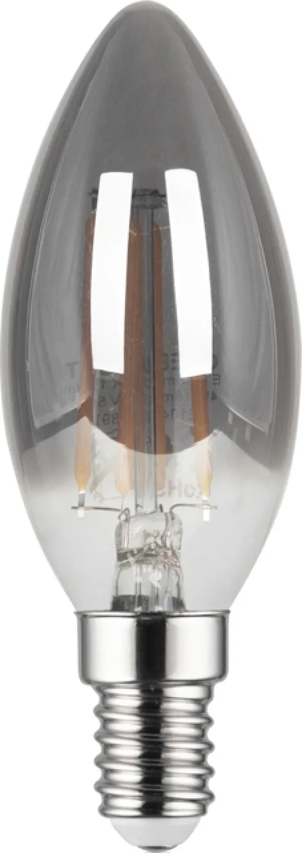 LED E14 mignon dimbar 5W smoke