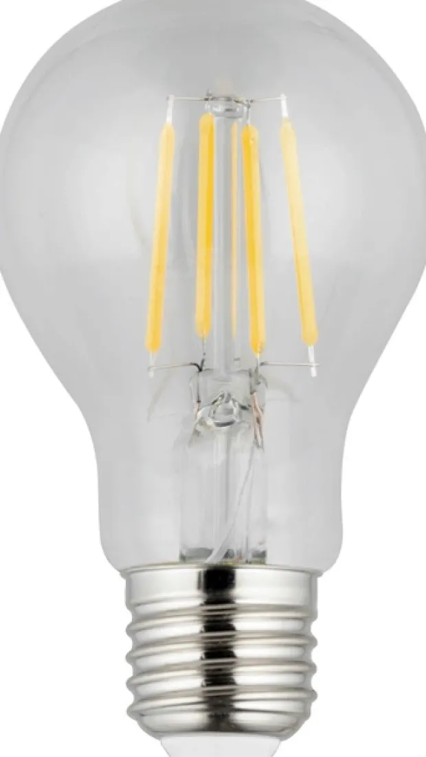 LED E27 normal natt/dag sensor 7W klar