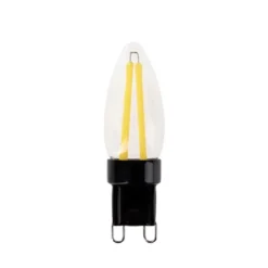 LED G9 dimbar 3W sort