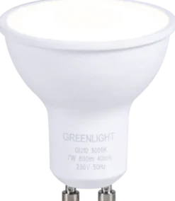 LED GU10 dag/natt sensor 600lm 7W