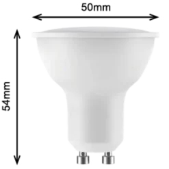 LED GU10 dag/natt sensor 600lm 7W