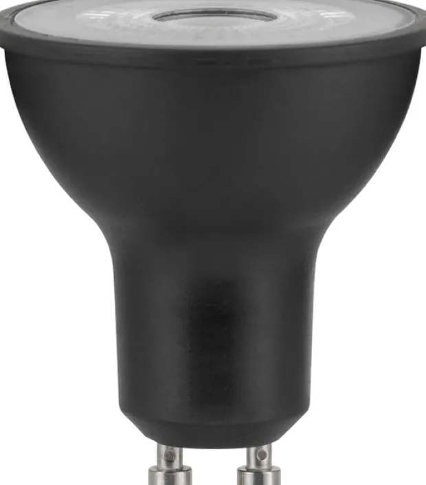 LED GU10 dimbar 8W sort