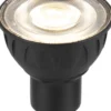 LED GU10 DTW 6W sort