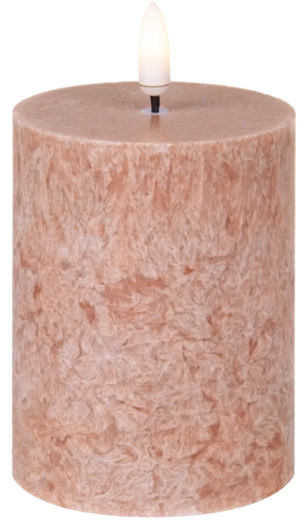 LED Olive kubbelys 10cm brun
