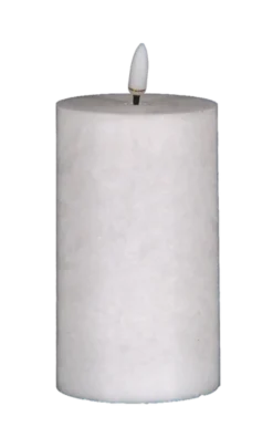 LED Olive kubbelys 13cm hvit
