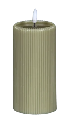 LED Soy kubbelys 15cm grønn
