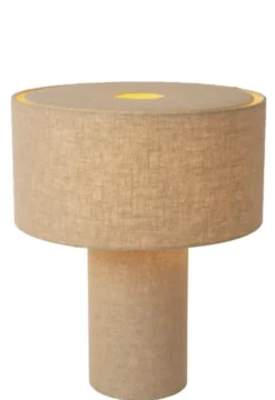 Leeroy bordlampe 42cm beige