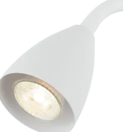 Lina Flex leselampe vegg 32cm hvit