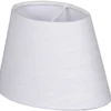 Lina skjerm oval 20cm hvit