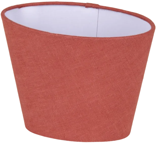 Lina skjerm oval 20cm rust