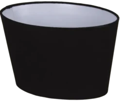 Lina skjerm oval 29cm sort