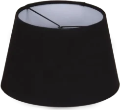 Lina skjerm rund 20cm sort