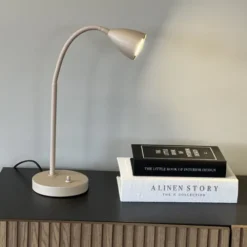 Lina skrivebordslampe 41cm beige