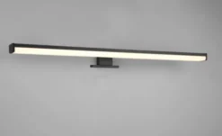 Lino LED vegg baderomslampe IP44 60cm sort
