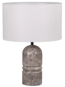 Liora bordlampe marmor uten skjerm 32cm