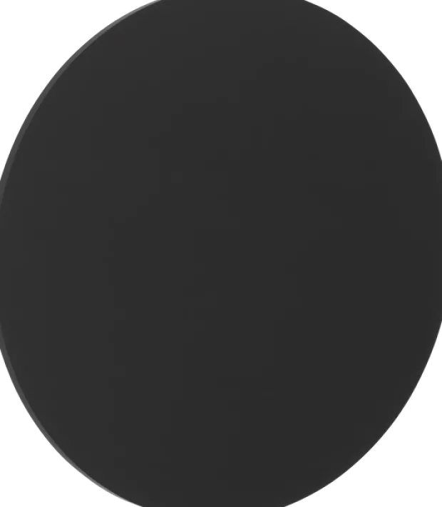 Liza sirkel LED vegglampe 30cm sort