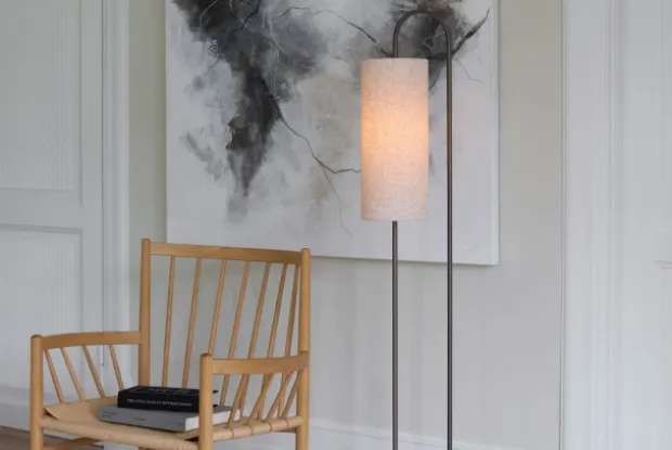 Loop gulvlampe 150cm brun