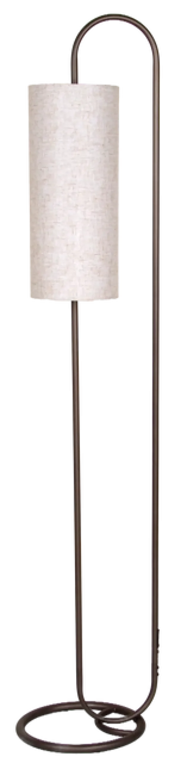 Loop gulvlampe 150cm brun