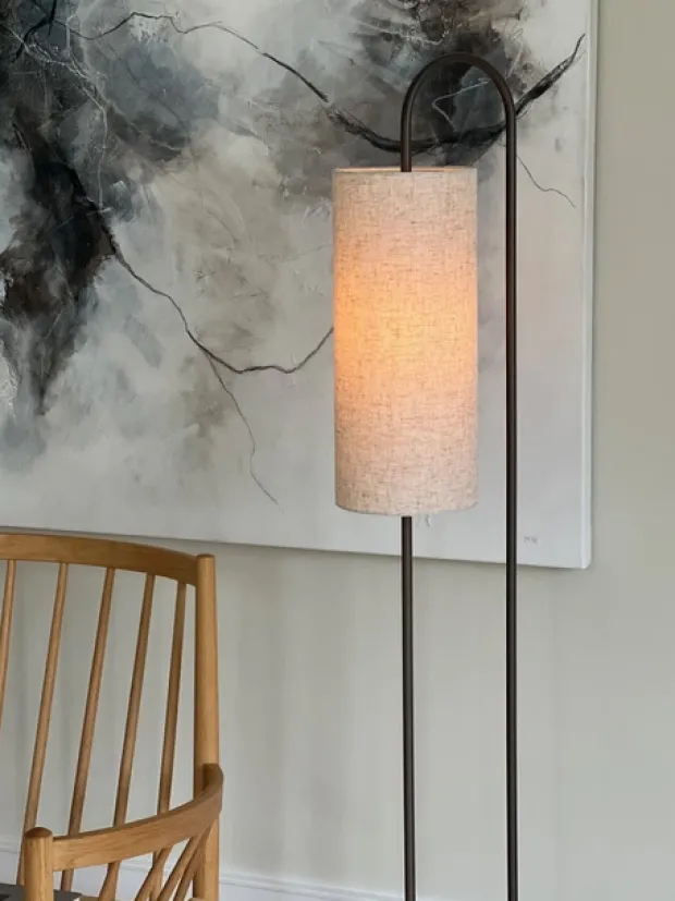 Loop gulvlampe 150cm brun