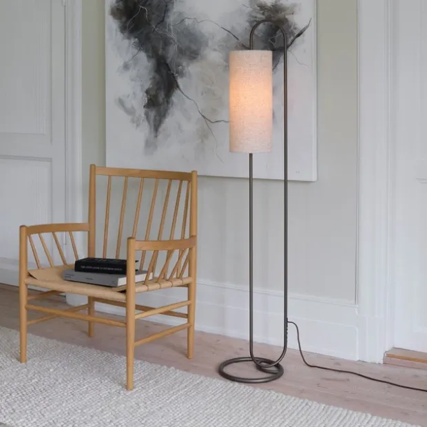 Loop gulvlampe 150cm brun
