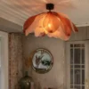 Lou Lou plafond taklampe 80cm rosa