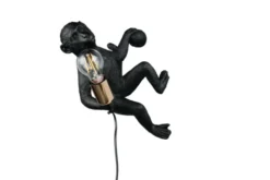 Louy vegglampe 36,5cm sort