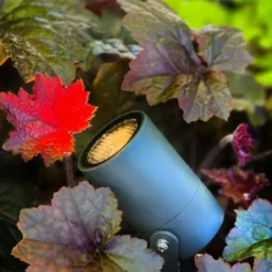 Luna LED utelampe spot startpakke IP65 2pk. grå